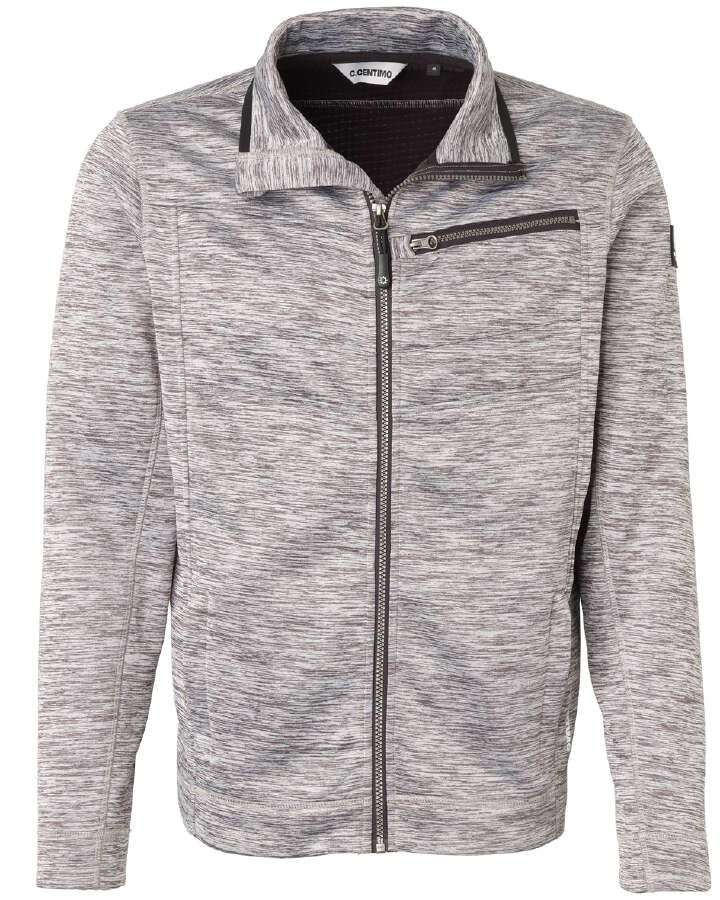 C.CENTIMO Sweatjacke, dunkelgrau C.CENTIMO Sweatjacke, dunkelgrau